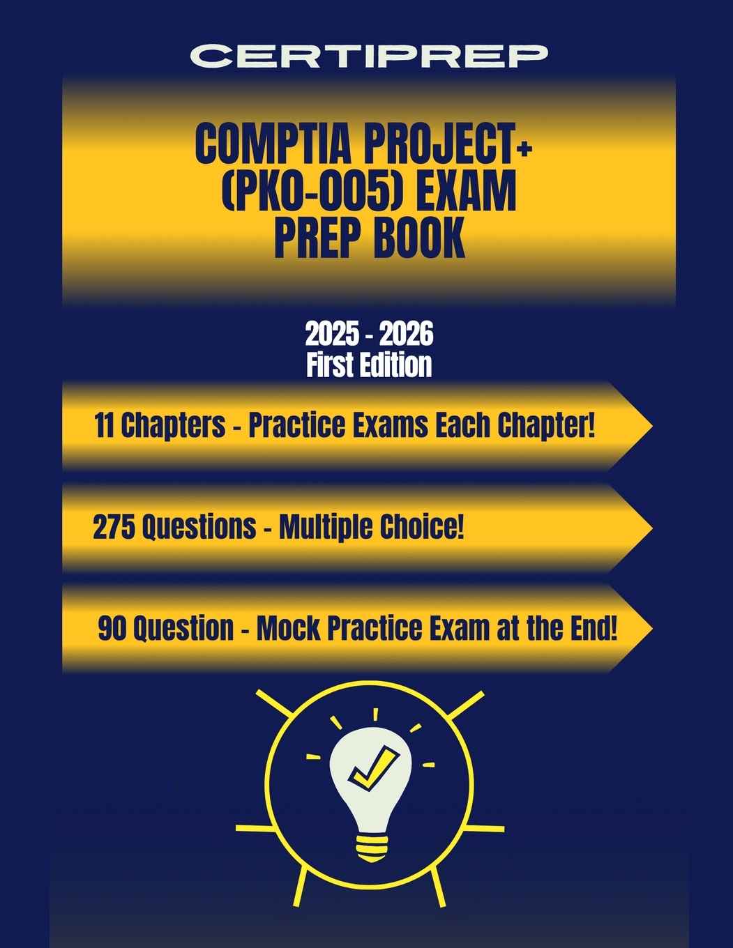 Buy CertiPrep - CompTIA Project+ (PK0-005) Exam Prep Book 2025 - 2026 ...