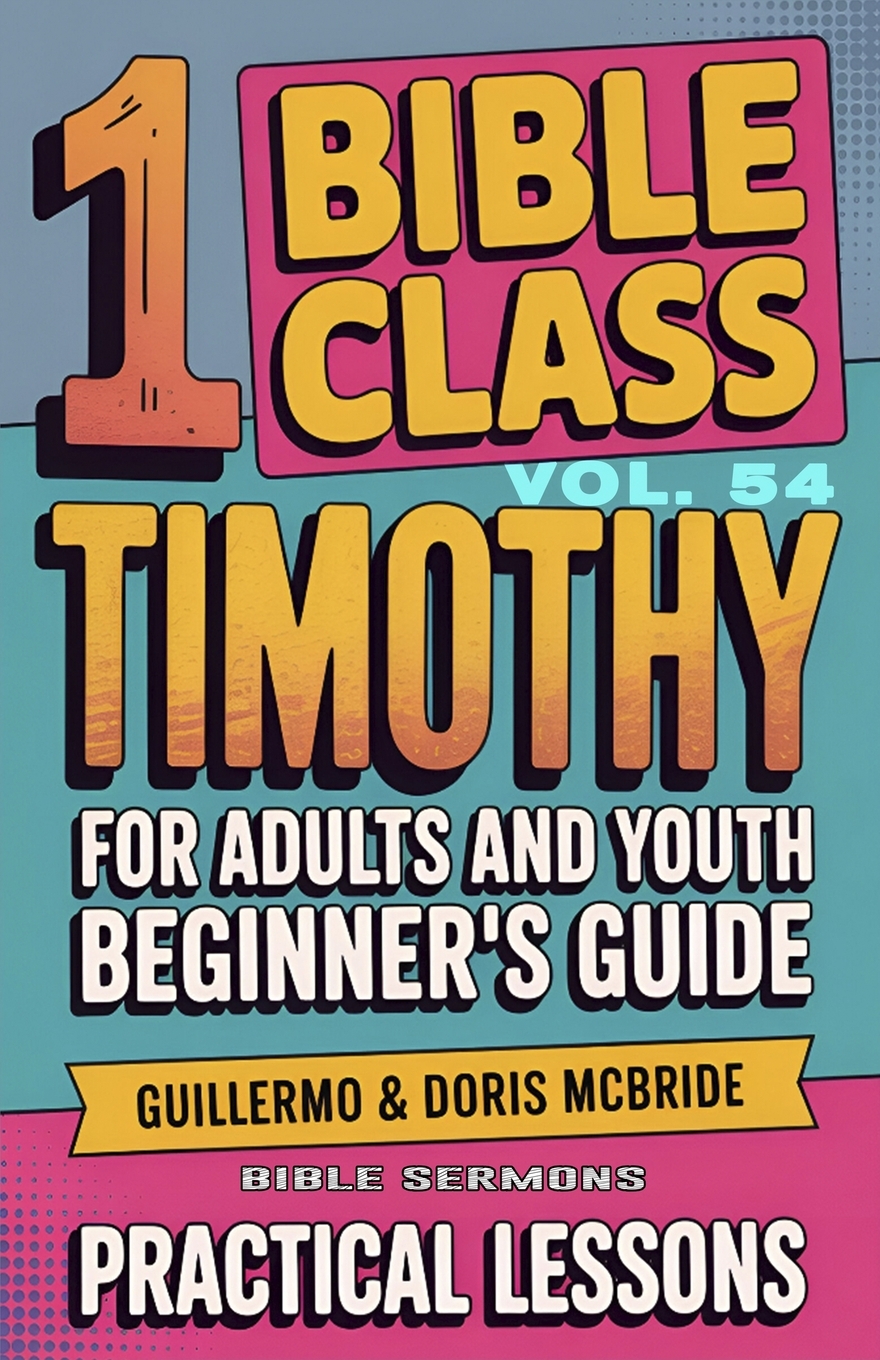 Buy Bible Class for Adults and Youth Beginner's Guide - 1 Timothy Book ...